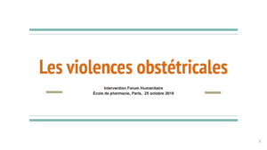 Read more about the article Les violences obstétricales
